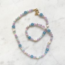 Naszyjnik z kamieni naturalnych PASTEL