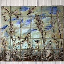 Zestaw kafli ceramicznych "Przed burzą II"