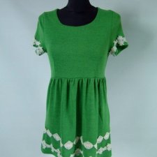 Pepper Tree dzianinowa sukienka mini tunika / M