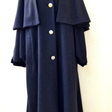 SCHNEIDERS - PŁASZCZ Z PELERYNĄ  WEŁNA  KASZMIR