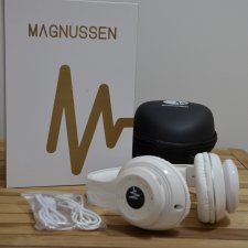 słuchawki Magnussen H1 białe bezprzewodowe lekkie składane z etui
