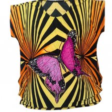 Motyl Unikatowa bluzka Vintage Y2K