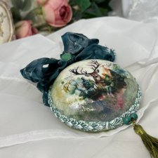 Bombka na choinkę, bombki choinkowe, ręcznie robione