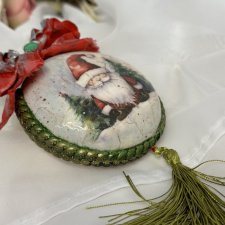 Bombka na choinkę, bombki choinkowe, ręcznie robione