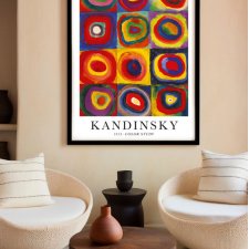 Plakat Kandinsky Color study - format 61x91 cm