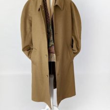 Johnstons of Elgin 100% kaszmir płaszcz vintage