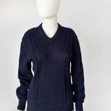 Sweter z wełny szetlandzkiej vintage 60's