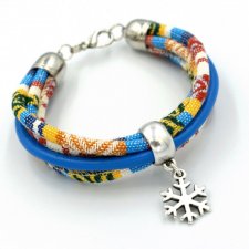 BRANSOLETKA BOHO SNOWFLAKE TITICACA