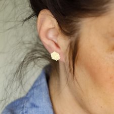 Minimalistyczne kolczyki sztyfty