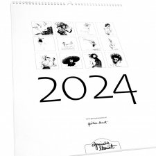 Kalendarz 2024, A3, klasyczny, wiszący, "Ladies by Agnieszka Nawrat"