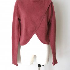 Wrzosowy sweter  roz 36 NAKD