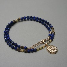 Lapis lazuli vol. 13 /choker/ naszyjnik - Szlachetna kolekcja