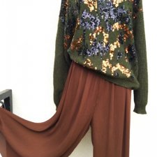 RESERVED - PLISOWANE SPODNIE