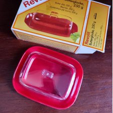 pojemnik na masło vintage w opakowaniu