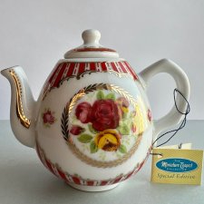 Collectable - Porcelain Art ❀ڿڰۣ❀ Miniature Teapot - Special Edition ❀ڿڰۣ❀ Imbryk Kolekcjonerski