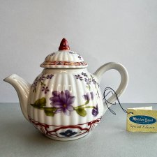 Collectable - Porcelain Art ❀ڿڰۣ❀ Miniature Teapot - Special Edition ❀ڿڰۣ❀ Imbryk Kolekcjonerski