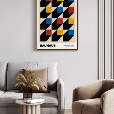 Plakat Bauhaus geometria v2 40x50 cm