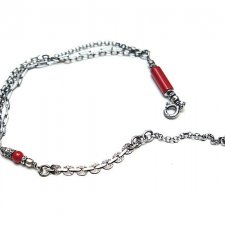 Cekinowa red - bransoletka