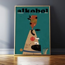 Alkohol powoduje kuku na muniu (50x70)