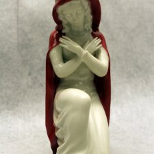 Gerold Porzellan Porcelanowa figura Madonna, Maryja, Matka Święta, Matka Boska, Maria, Królowa Niebieska