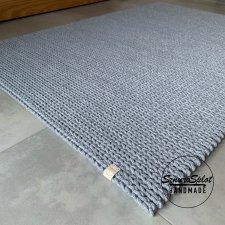 Prostokątny dywan ze sznurka 85X120