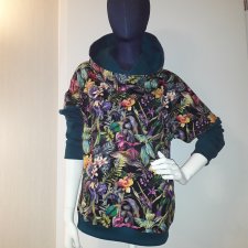 Bluza damska Egzotyczne kwiaty