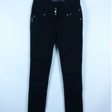 Red Chilli spodnie dżins black jeans 10 / 36