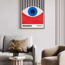 Plakat Bauhaus geometria v4 - format 40x50 cm