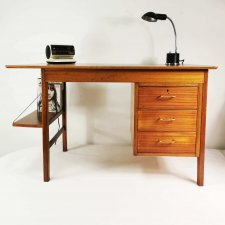 Małe biurko Mid Century, Dania, lata 60.