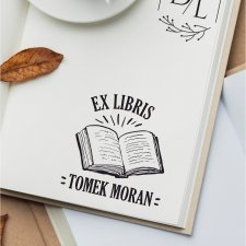 Stempel Ex Libris Exlibris personalizowany Książka II