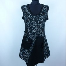 Apricot asymetryczna tunika dzianina akryl / M