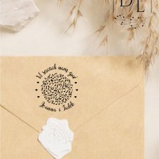 Stempel Ex Libris Exlibris personalizowanyex Ślubny nutki