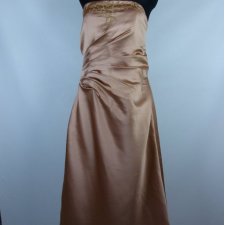 Ginnis Fashion satynowa wieczorowa maxi 10 / 38