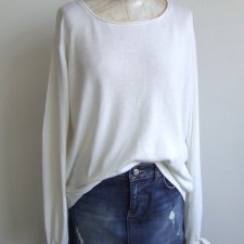 biały sweter Cubus r. L