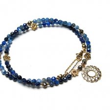 Kyanit choker - Szlachetna kolekcja