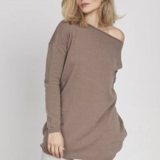 Dzianinowa bluza - SWE169 mocca MKM