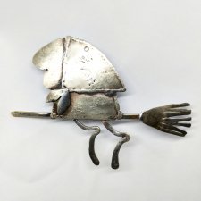 Baba Jaga broszka