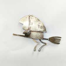 Baba Jaga broszka