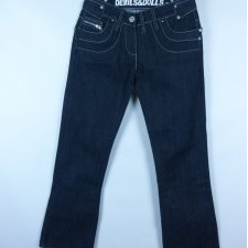 Devils & Dolls Denim jeans proste dżinsy 10R / 38