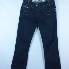 Devils & Dolls Denim jeans proste dżinsy 10R / 38