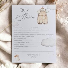 Quiz na Bociankowe Mama czy Tata na Baby Shower