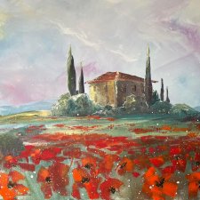 Toskania, Val d’Orcia. Giclee