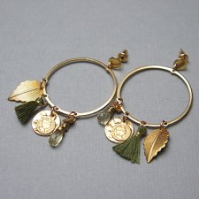 Alloys Collection Gypsy /olive/ - kolczyki