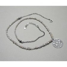 Diamonds / l. grey/ - naszyjnik