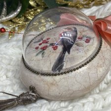 Bombka, bombki choinkowe, ręcznie robione decoupage