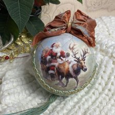 Bombka, bombki choinkowe, ręcznie robione