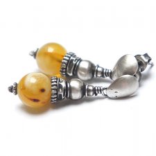 Kolczyki Amber
