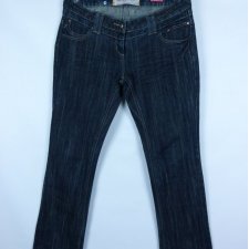 River Island straight jeans z połyskiem dżins 14 / 40