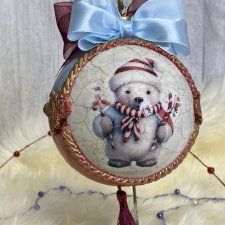 Bombka, bombki choinkowe, ręcznie robione