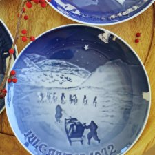 Talerz vintage 1972 rok Copenhagen Porcelain